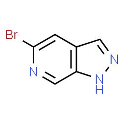 ChemSpider 2D Image | 5-Bromo-1H-pyrazolo[3,4-c]pyridine | C6H4BrN3