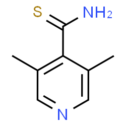 ChemSpider 2D Image | 3,5-Dimethyl-4-pyridinecarbothioamide | C8H10N2S