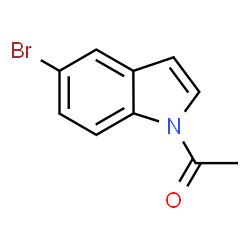 ChemSpider 2D Image | 1-Acetyl-5-bromoindole | C10H8BrNO