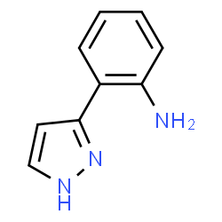 ChemSpider 2D Image | 2-(pyrazolyl)aniline | C9H9N3