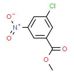 ChemSpider 2D Image | Methyl 3-chloro-5-nitrobenzoate | C8H6ClNO4