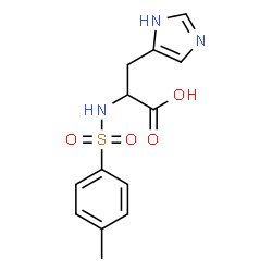 ChemSpider 2D Image | N-[(4-Methylphenyl)sulfonyl]histidine | C13H15N3O4S