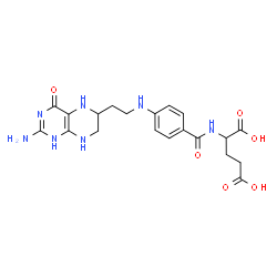 ChemSpider 2D Image | Tetrahydrohomofolic acid | C20H25N7O6