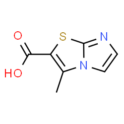 ChemSpider 2D Image | 3-methylimidazo[2,1-b]thiazole-2-carboxylic acid | C7H6N2O2S