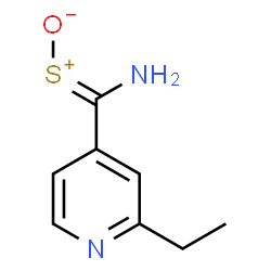 ChemSpider 2D Image | ethionamide S-oxide | C8H10N2OS