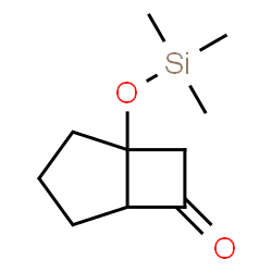 ChemSpider 2D Image | 1-[(Trimethylsilyl)oxy]bicyclo[3.2.0]heptan-6-one | C10H18O2Si