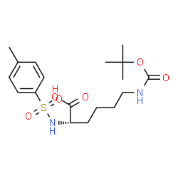 ChemSpider 2D Image | Tos-Lys(Boc)-OH | C18H28N2O6S