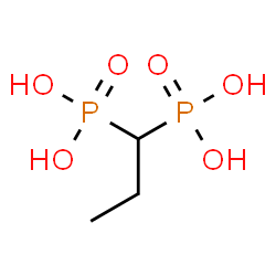 ChemSpider 2D Image | 1,1-Propanediylbis(phosphonic acid) | C3H10O6P2