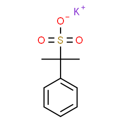ChemSpider 2D Image | Potassium 2-phenyl-2-propanesulfonate | C9H11KO3S