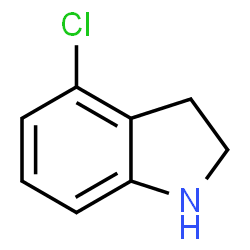 ChemSpider 2D Image | 4-Chloroindoline | C8H8ClN