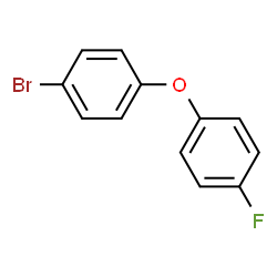 ChemSpider 2D Image | 1-Bromo-4-(4-fluorophenoxy)benzene | C12H8BrFO