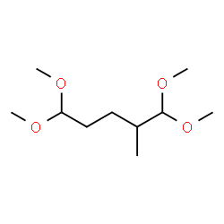 ChemSpider 2D Image | 1,1,5,5-Tetramethoxy-2-methylpentane | C10H22O4