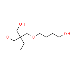 ChemSpider 2D Image | 2-Ethyl-2-((4-hydroxybutoxy)methyl)propane-1,3-diol | C10H22O4
