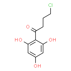ChemSpider 2D Image | 4-Chloro-1-(2,4,6-trihydroxyphenyl)-1-butanone | C10H11ClO4