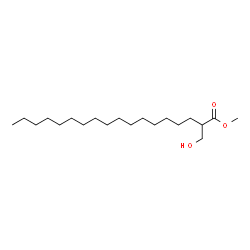 ChemSpider 2D Image | Methyl 2-(hydroxymethyl)octadecanoate | C20H40O3