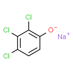 ChemSpider 2D Image | SODIUM TRICHLOROPHENATE | C6H2Cl3NaO