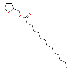 ChemSpider 2D Image | Tetrahydro-2-furanylmethyl myristate | C19H36O3