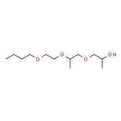 ChemSpider 2D Image | 1-(2-(2-Butoxyethoxy)propoxy)propan-2-ol | C12H26O4