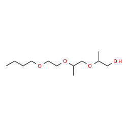 ChemSpider 2D Image | 2-(2-(2-Butoxyethoxy)propoxy)propan-1-ol | C12H26O4