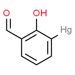 ChemSpider 2D Image | (3-formyl-2-hydroxy-phenyl)mercury | C7H5HgO2