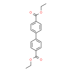 ChemSpider 2D Image | Diethyl 4,4'-biphenyldicarboxylate | C18H18O4