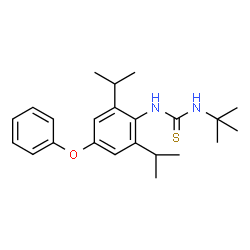 ChemSpider 2D Image | Diafenthiuron | C23H32N2OS