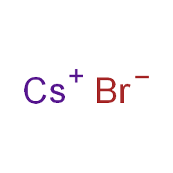 ChemSpider 2D Image | Caesium bromide | BrCs