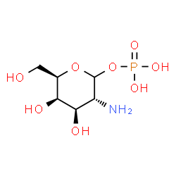 ChemSpider 2D Image | Galactosamine 1-phosphate | C6H14NO8P