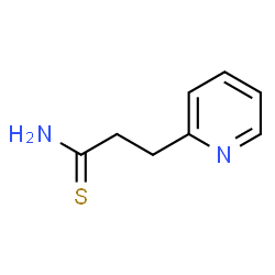 ChemSpider 2D Image | 3-(2-Pyridinyl)propanethioamide | C8H10N2S