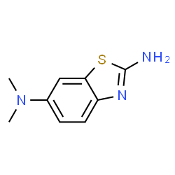 ChemSpider 2D Image | N6,N6-Dimethylbenzo[d]thiazole-2,6-diamine | C9H11N3S