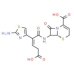 ChemSpider 2D Image | Ceftibuten | C15H14N4O6S2