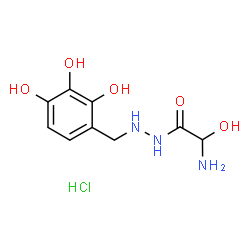 ChemSpider 2D Image | Benserazide hydrochloride | C9H14ClN3O5