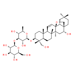 ChemSpider 2D Image | SaikosaponinD | C42H68O13