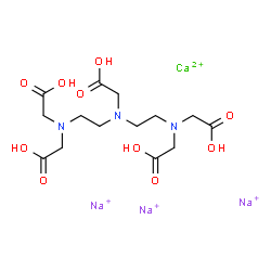 ChemSpider 2D Image | calcium trisodium 2-[bis[2-[bis(carboxymethyl)amino]ethyl]amino]acetic acid | C14H23CaN3Na3O10