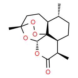 ChemSpider 2D Image | (1S,4S,5R,8S,9R,12S)-1,5,9-Trimethyl-11,14,15,16-tetraoxatetracyclo[10.3.1.0~4,13~.0~8,13~]hexadecan-10-one | C15H22O5