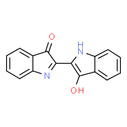 ChemSpider 2D Image | 3-Hydroxy-1H,3'H-2,2'-biindol-3'-one | C16H10N2O2