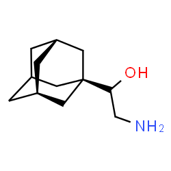 ChemSpider 2D Image | (1S)-1-[(3R,5R)-Adamantan-1-yl]-2-aminoethanol | C12H21NO