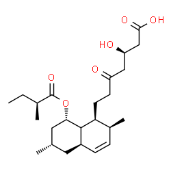 ChemSpider 2D Image | 5-ketodihydromevinolin | C24H38O6