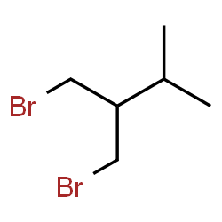 ChemSpider 2D Image | 1-Bromo-2-(bromomethyl)-3-methylbutane | C6H12Br2