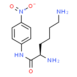 ChemSpider 2D Image | N-(4-Nitrophenyl)-D-lysinamide | C12H18N4O3