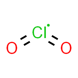 ChemSpider 2D Image | Chlorine dioxide | ClO2