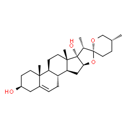 ChemSpider 2D Image | pennogenin | C27H42O4