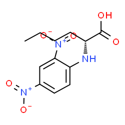 ChemSpider 2D Image | N-(2,4-Dinitrophenyl)-D-norleucine | C12H15N3O6