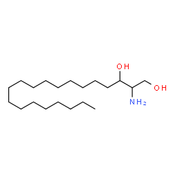 ChemSpider 2D Image | 2-Amino-1,3-icosanediol | C20H43NO2