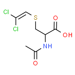 ChemSpider 2D Image | N-Acetyl-S-(2,2-dichlorovinyl)cysteine | C7H9Cl2NO3S