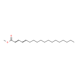 ChemSpider 2D Image | Methyl 2,4-octadecadienoate | C19H34O2