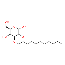 ChemSpider 2D Image | 3-O-Undecyl-D-glucopyranose | C17H34O6