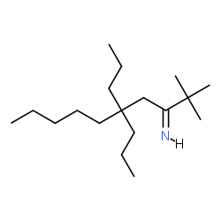 ChemSpider 2D Image | (3Z)-2,2-Dimethyl-5,5-dipropyl-3-decanimine | C18H37N