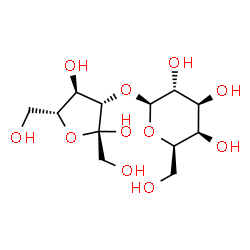 ChemSpider 2D Image | 3-O-beta-D-Galactopyranosyl-beta-D-fructofuranose | C12H22O11