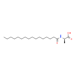 ChemSpider 2D Image | N-Palmitoyl-D-alanine | C19H37NO3